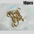 10Pcs Acrylic Dad Birthday Cakes Topper for Father's Day Party DIY Baking Cupcake Decor Tools Happy Birthday Decoration Supplies