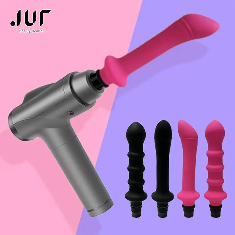 Massage Gun Head vibration Massage Gun Heads vibration silicone head VIBRAT Fascia gun percussion Vibrators for Female Man