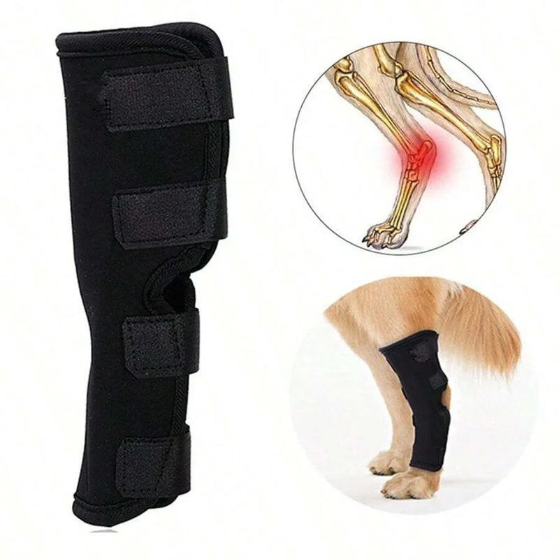 1pc Prevent Chew Licking Hock Joint Arm Support Hold Bandages Sleeve Dog Leg Brace for Pet Knee Sprains Recovery Protection