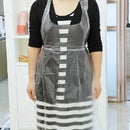 100pcs Adult Disposable Tattoo Apron Transparent Clothing Anti Pollution Sterile Clothing Clean Cover Cape Cloth Apron