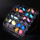 ofessional 30cm Length Acrylic Sunglasses  Stand Eyeglasses Showing Rack box Showcase Jewelry Glasses Holder Detachable JU31711
