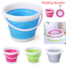 10L/5L/3 Collapsible Bucket Portable Folding Bucket Lid Silicone Car Washing Bucket Children Outdoor Fishing Travel Home Storage