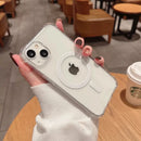 Original Transparent Magnetic For Magsafe Wireless Charging Case For iPhone 15 14 13 12 11 Pro Max Shockproof Cover Accessories