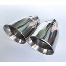 Newest Style Stainless Steel Universal Exhaust System End Pipe+Car Exhaust Tip 1 Piece