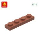 Wange 149Pcs/Lot 3710 1x4 Basic Building Block Moc Components Parts Compatible with Bricks DIY Children Assembly Toy Gift Box