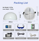 810nmx280pcs 15W NIR Red Light Therapy PBM Brain Neuromodulation Helmet Parkinson Alzheimer Treatment 1-20000Hz Adjustable