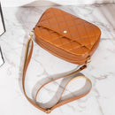Fashion Chain Ladies Crossbody Bag Lingge Embroidery Small Messenger Bag for Women Camera Female Shoulder Bag Phone Purse Clutch