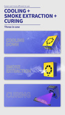 MECHANIC CUV-3 UV Curing Lamp and Cooling Fan Heat Dissipation for Mobile Phone Tablet Motherboard Green Oil Curing Repair Tools