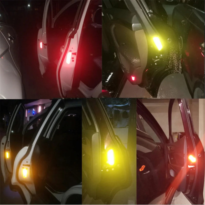 Car OPEN Reflective Tape Warning for Audi A1 A2 A3 A4 A5 A6 A7 A8 B5 B6 B7 B8 C5 C6 Q2 Q3 Q5 Q7 TT S3 S4 S5 S6 S7