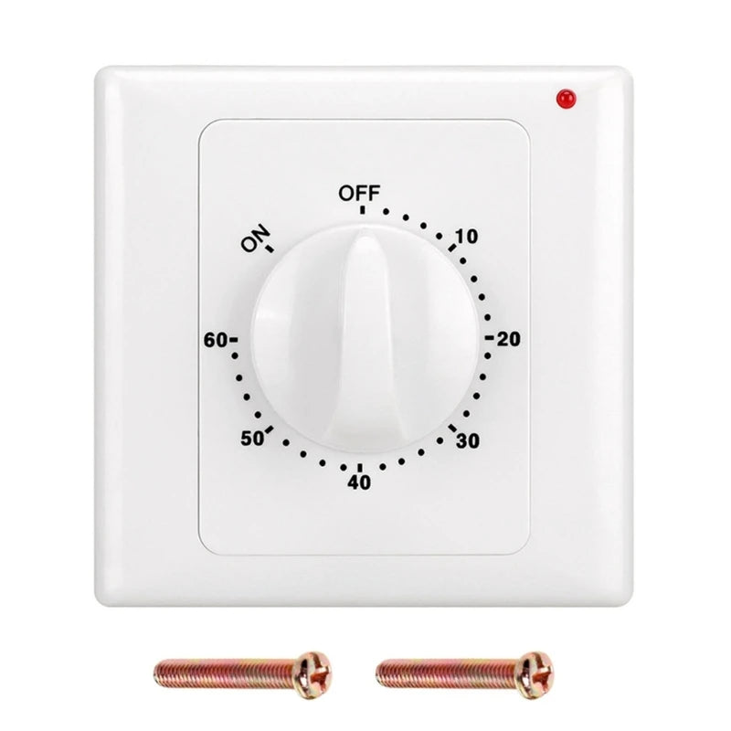 Digital Timer Control Switch Socket Cover Plate Countdown Timer Household Countdown Time Switches Socket Easy to Use