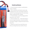 Sunpadow 2250mAh 3S Lipo Battery for 11.1V 25C with XT60 Plug for RC Airplane Quadcopter Drone FPV Helicopter Racing Hobby