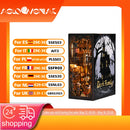Book Nook Kit The Addams Family DIY Wooden Puzzle Wednesday Halloween Bookshelf Dollhouse Model Bookend Building Home Decoration