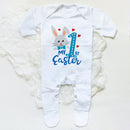 My 1st Easter Baby Bodysuit Babygrow Sleepsuit Rabbit Print Baby Coming Home Hospital Outfit Clothes Infant Easter Party Romper