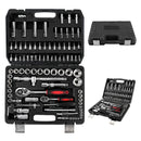 94Pcs Ratchet Spanner Wrench Socket Set 1/2" 1/4" Screwdriver Bits Torque Wrench Repair Hand Tool Kit w/Case