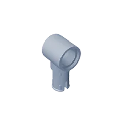 Gobricks GDS-925 Technical, Pin with Friction Ridges Lengthwise and Pin Hole compatible with lego 15100  DIY