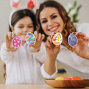 50Pcs Easter Stickers Waterproof Egg Bunny Rabbit Vinyl Stickers Cartoon Cute Sticker  Pack For Kids Water Bottles Laptop Gift