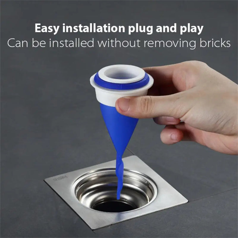 Floor Drain Bathroom Odor-proof Leak Core Silicone Down Water Pipe Draininner Core Kitchen Bathroom Sewer Seal Leak Deodorant