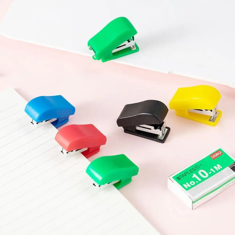 1 Pcs Stapler Set Cute Stapler Mini Small Stapler Student Stationery