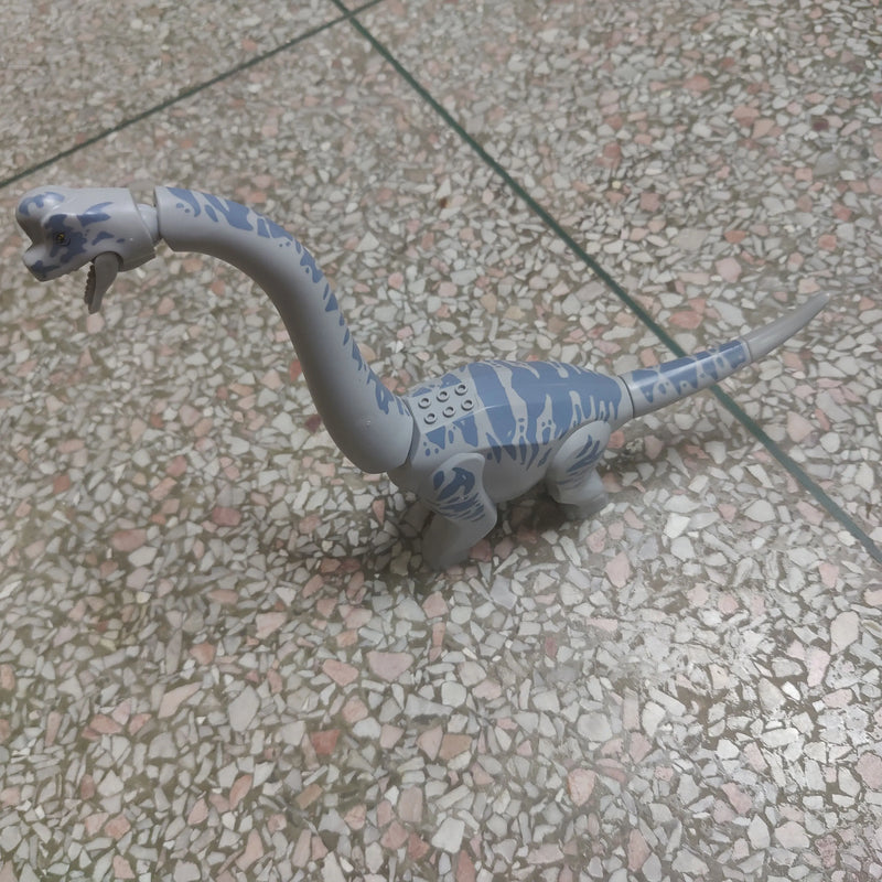 Chinese DIY Big Size Jurassic cute Brachiosaurus Dinosaur Discovery building block Educational Toys for Children gifts