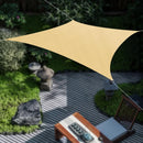Rectangular Sun Shade Sail 3x3m Sunscreen Canopy with Waterproof and 95% UV Block Ideal for Outdoor Garden Patio Yard and Party