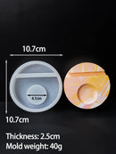 DIY Rabbit Kiss Butterfly Candlestick Mold Easter Bunny Ornament Silicone Molds Aromath Plaster Resin Candle Holder Craft Mould