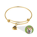 Titanium Steel Personality Picture Custom Fashion Men And Women Bracelet Christmas Couple Party Memories Series High-End Jewelry