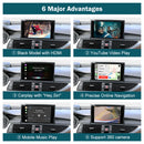 Wireless CarPlay Android Auto Interface for Audi A6 A7 2012-2018, with Mirror Link AirPlay Car Play Functions