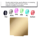 250x250mm For QIDI Q1 Pro, Ankermake M5 PEI Sheet Double Sided Powder Coated Spring Steel Sheet Textured PEI For Anker Make M5