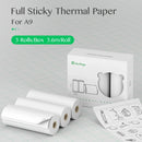 A9 Thermal Paper label Paper Sticker PeriPage 77x30mm For Thermal Pocket Mini Wireless Printer A9 For Photos Notes