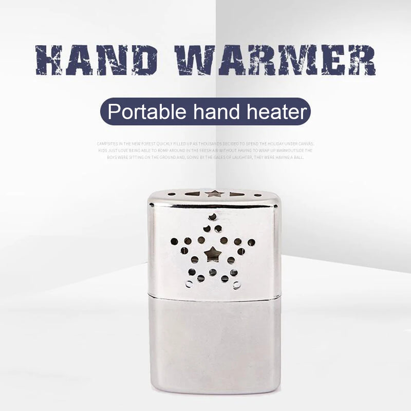 Fuel Hand Warmer Refillable Hand Warmer Heater Long Lasting Pocket Hand Warmer Kerosene Hand Warmer for Hunting Fishing