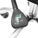 Rolling Saddle Stool Work Chair Height Adjustable  with Wheels +Backrest Heavy Duty