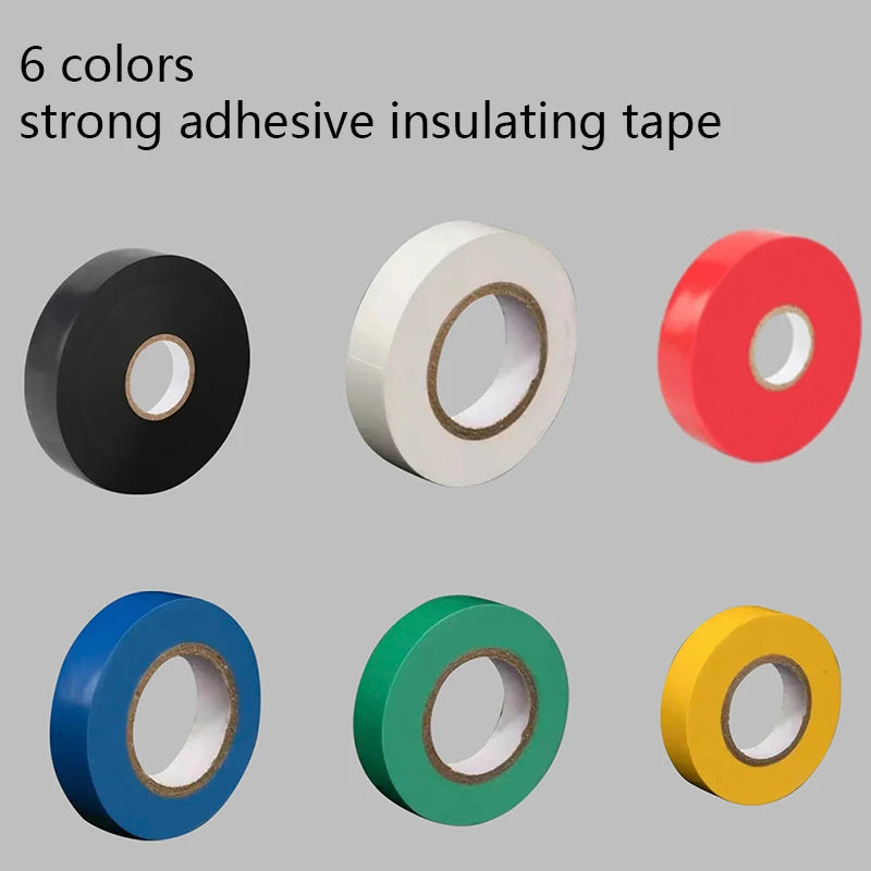 Japan's Original Super Sticky Electrical Waterproof Flame Retardant Tape PVC Insulated Wire Tape Harness Loom Protection Tape