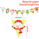 Christmas Banner 2023 Merry Christmas Decorations for Home Garland Santa Claus Navidad Natal Xmas Gift Noel Decor New Year 2024