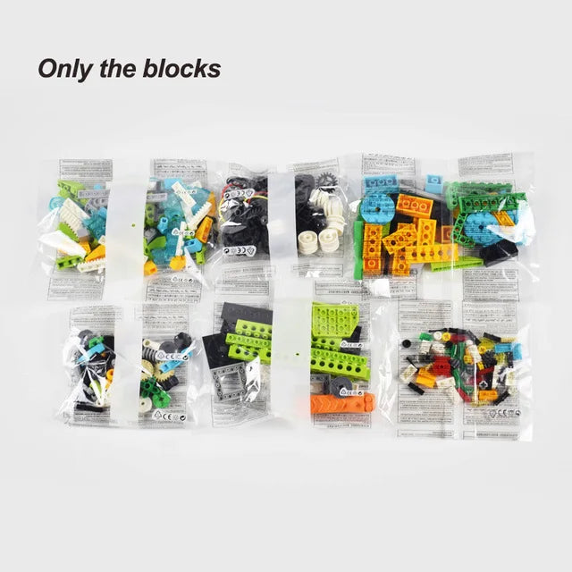 Technical Parts WeDo 3.0 Robotics Set Building Blocks Compatible 45300 Wedo 2.0 Educational DIY Toys Birthday Christmas Gifts