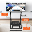 SucceBuy Foldable Racing Steering Wheel Stand Height Adjustable Universal Base Compatible with Logitech & Thrustmaster  Wheel