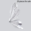 20Pcs Butterfly Wing Shaped Flower Wrapping Paper Creative Diy Crafts Flowers Packaging Paper Wedding Birthday Party Supplies