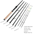 Sougayilang 3m L M H Power Spinning Feeder Fishing Rods and 3000 Series Spinning Fishing Reel with Fishing Line Full Kit Pesca