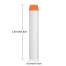 White Glow In The Dark Soft Refill Bullet Replacement Foam Luminous Bullet for Nerf Toy Gun Elite Series Soft Hole Bullets Darts