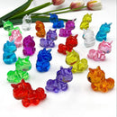 Camal 10pcs Acrylic 28x38mm Mini Unicorns Cute Toys for Kids Birthday Party Favors Guest Gifts School Prizes Goodie Bag Filler