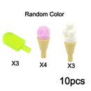 DlY Mini Food Building Block Figures Bread Fish Fruit Chicken Crab Hot Dog Cake Pizze Carrot Box Creative Toys City Parts Brick