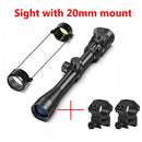 3-9x40 EG Rifle Scopes Hunting Sights Red and Green Light Reticle Tactical Optical Scope Hunting Scopes