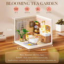 Robotime DIY Miniature Dollhouse Kit with Accessories Model Supply Store Kit with LED to Build Decent Birthday Gift