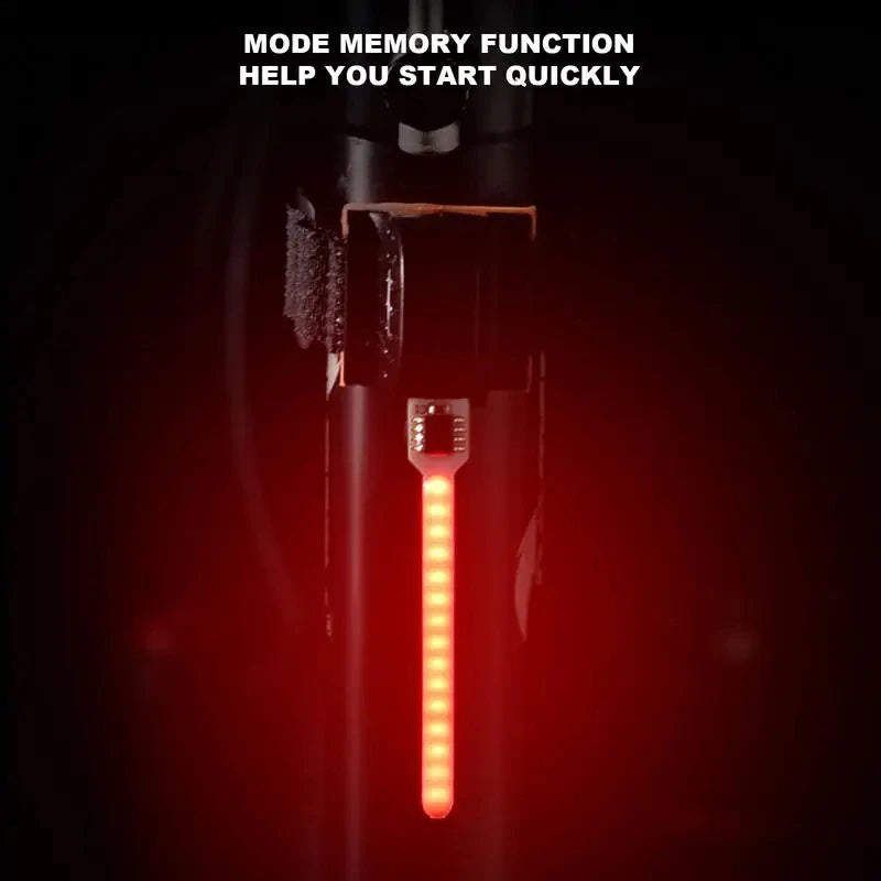 Bicycle Rear Lights fashion shooting star Lamp Cycling Safety Warning for Night lights Waterproof  ebike Photon Drop Taillight