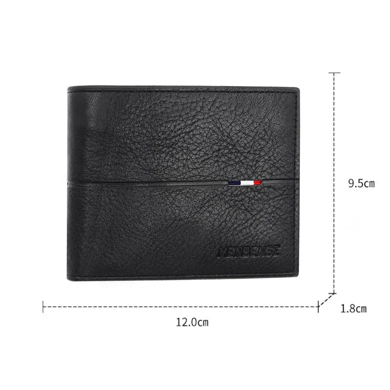 Free Name Engraving Men Wallets New Short Zipper Card Holder Quality Male Purse Simple Slim Coin Pocket PU Leather Men's Wallet