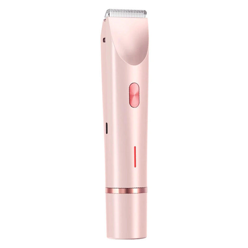 Women Hair Removal Razor Electric Epilator Portable Painless Pubic Legs Body Hair Trimmer for Ladies Bikini Underarms Legs Hair