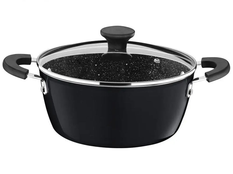 Tramontina Cookware Set Ceramic Coating Grey Aluminum 5 Pieces Glenz