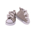 5Cm Doll Canvas Shoes Lace-up High-top Sneaker For 14inch Wellie Wisher Doll Toy 1/6 Bjd Paola 20Cm K-pop Cotton Doll Clothes