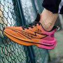 New Men's Carbon Plate Running Shoes Soft Cushion Shock Absorbing Sports Shoes Unisex Sneakers Light Anti-Slip Training Shoes