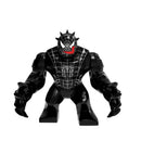 Marvel Action Figure Mini Block Toy, Superhero Hulk Thanos Venom Children's Puzzle Group Building Blocks Toy Handmade Birthday G