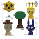 Sprunki Blocks Toys Sprunki Incredibox Building Blocks Model Children's Educational Oren Wenda Building Block Toys for Kids Gift